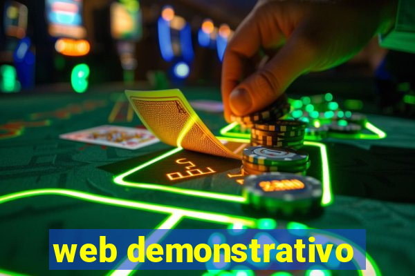 web demonstrativo